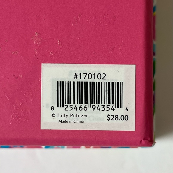 LILLY PULITZER TRINKET TRAY SET IN SEA FAN | SET OF 2 TRAYS | NEW IN BOX - Picture 9 of 9